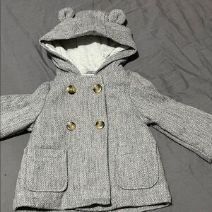Carter's Gray Kids Jacket with Bear Ears
